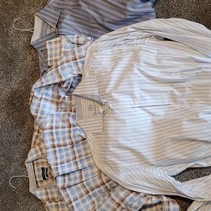 3 Bugatgchi Uomo dress shirts bundle